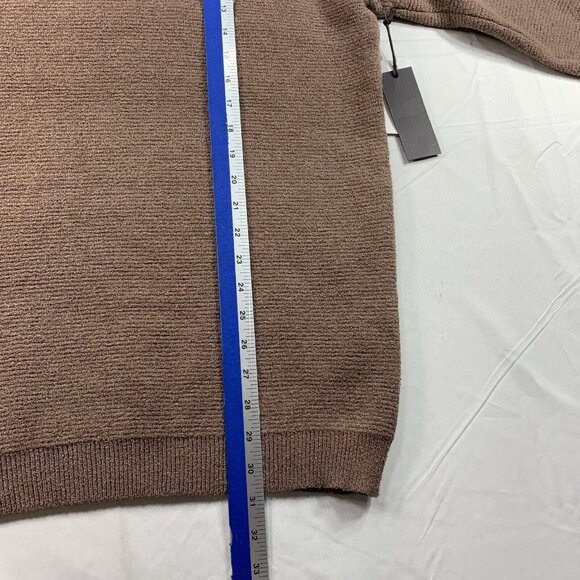 Black Tape Sweater Womens Size Xlarge Brown Long Sleeve New - Picture 5 of 7